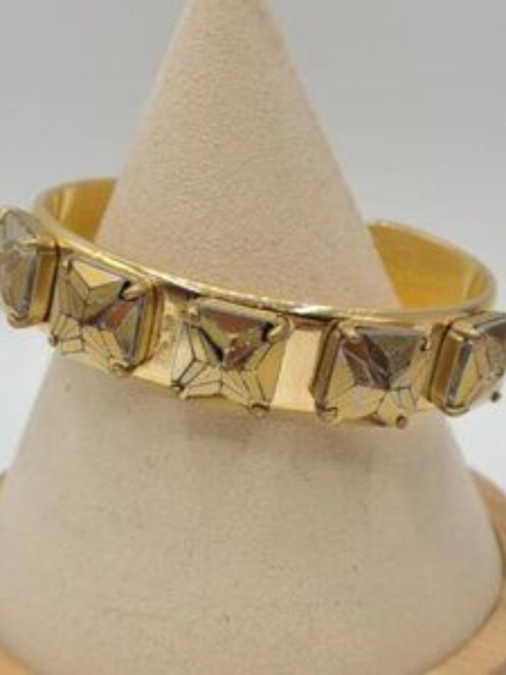 J Crew Gold Tone Cuff Bracelet